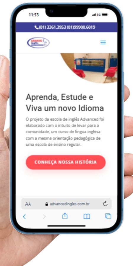 Advanced Inglês - Cliente Sparklabs - Versão Mobile